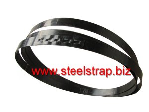 Perforated steel strapping